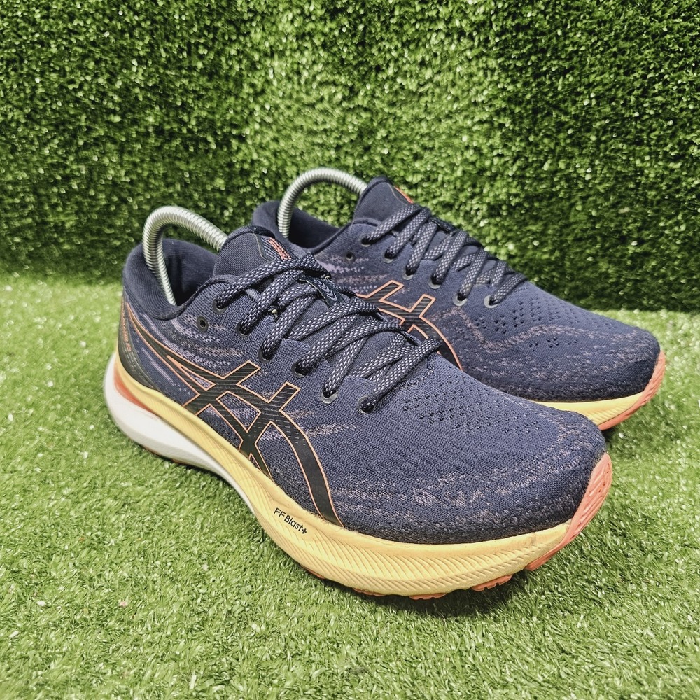 Asics Gel-Kayano 29 Midnight Papaya Athletic Running Sneakers Womens Size 9‎
